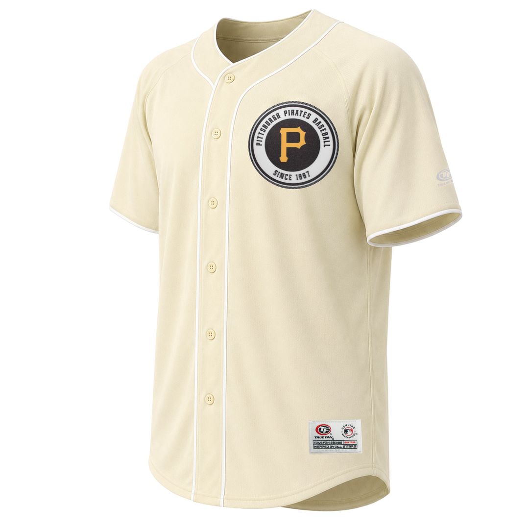 Pittsburgh Pirates Stitches Fashion Jersey - Cream