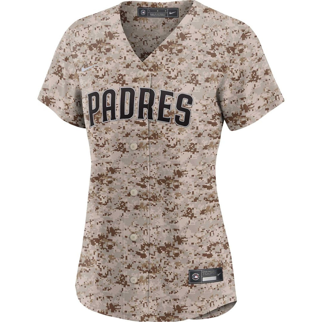 Fernando Tatis Jr. San Diego Padres Women's USMC Alternate Replica Player Jersey - Camo