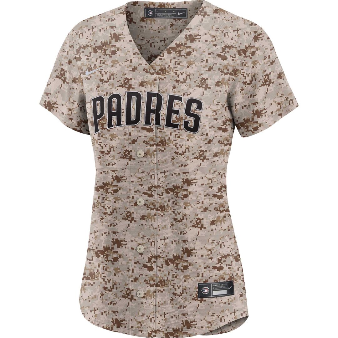 Fernando Tatis Jr. San Diego Padres Women's USMC Alternate Replica Player Jersey - Camo