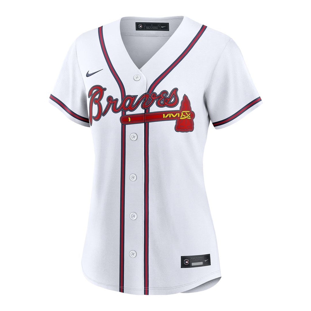 Mauricio Dubón Atlanta Braves Women's Home Replica Jersey - White