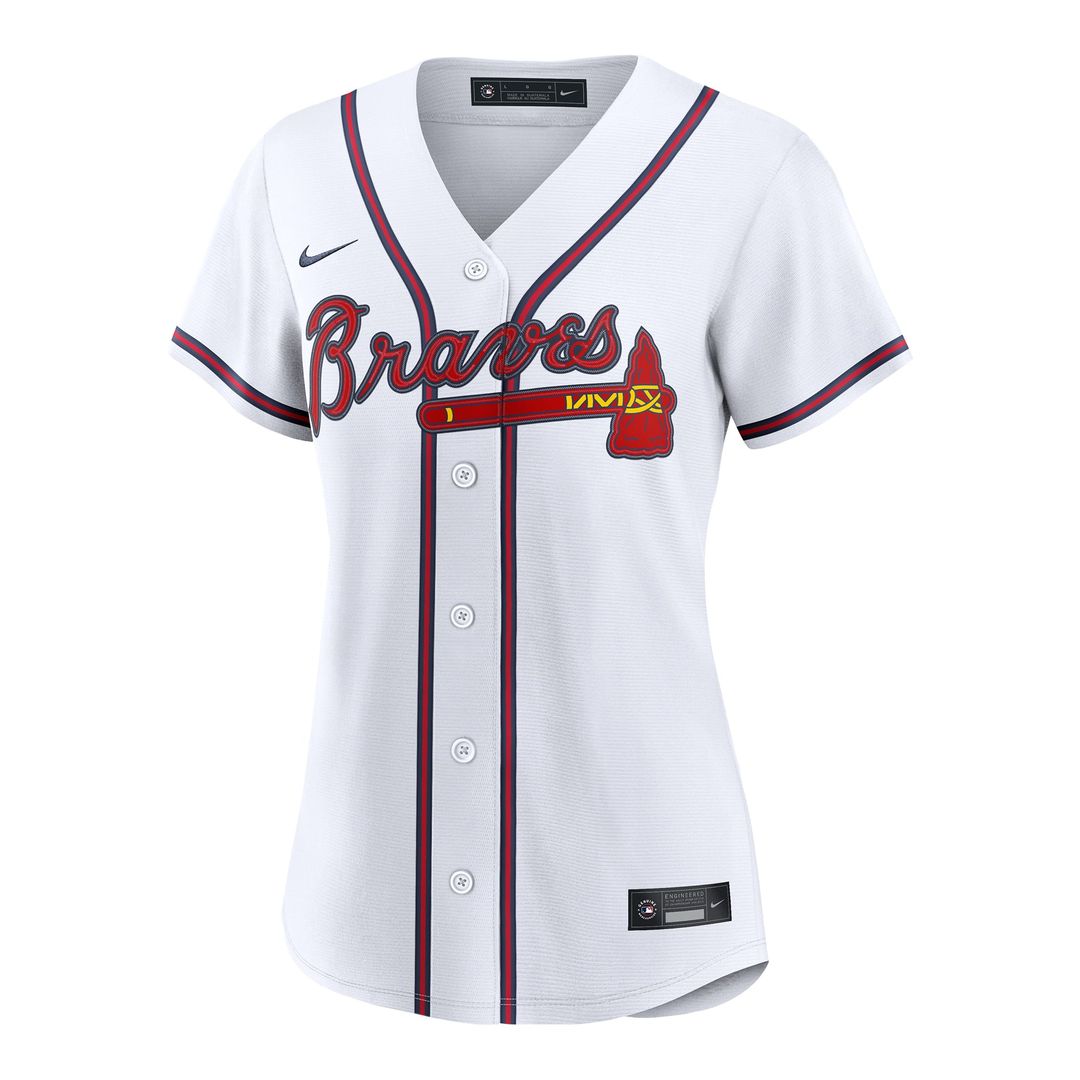 Mauricio Dubón Atlanta Braves Women's Home Replica Jersey - White