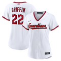 Foster Griffin Cleveland Guardians Women's Home Replica Jersey - White