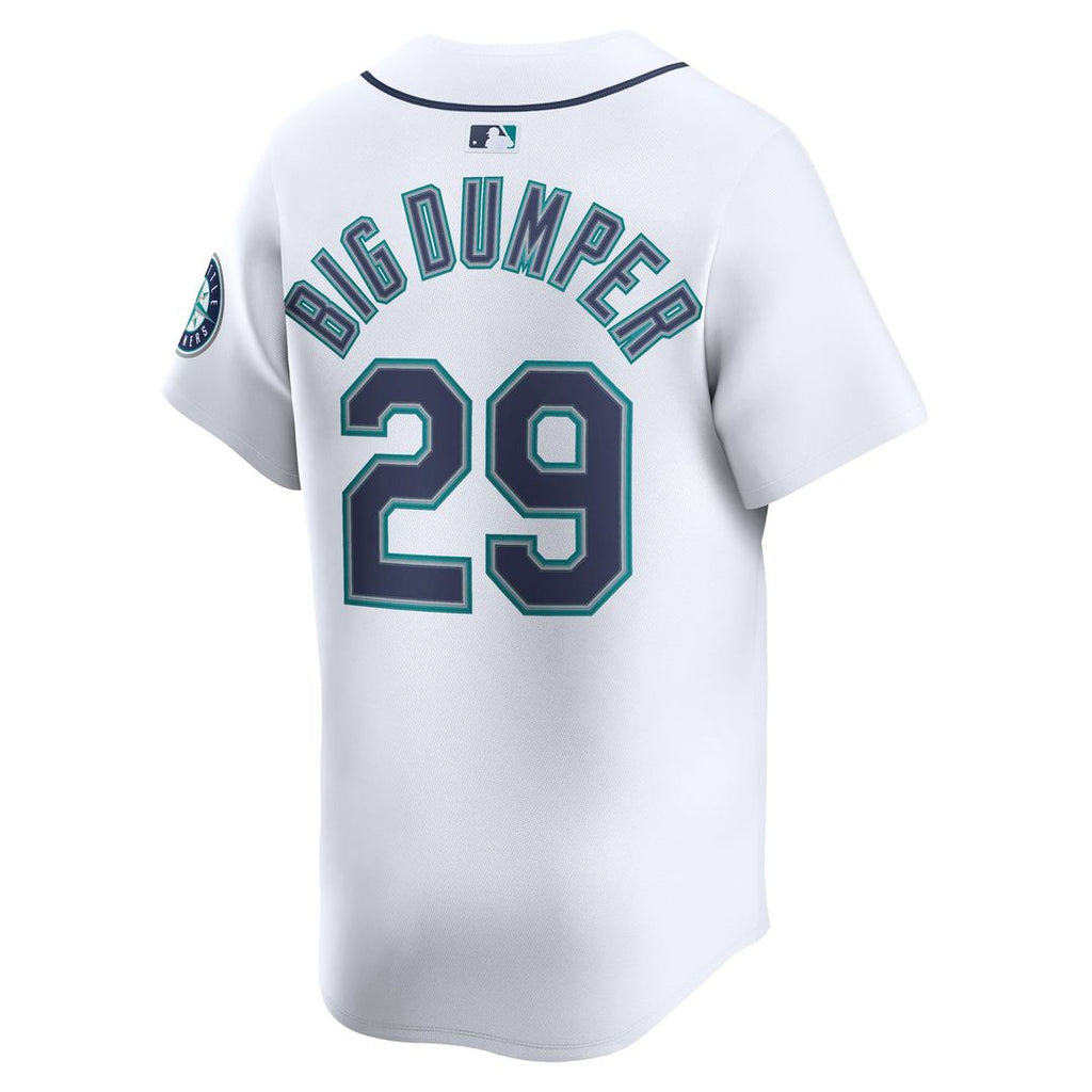 Cal Raleigh Seattle Mariners Home Limited Player Jersey - White