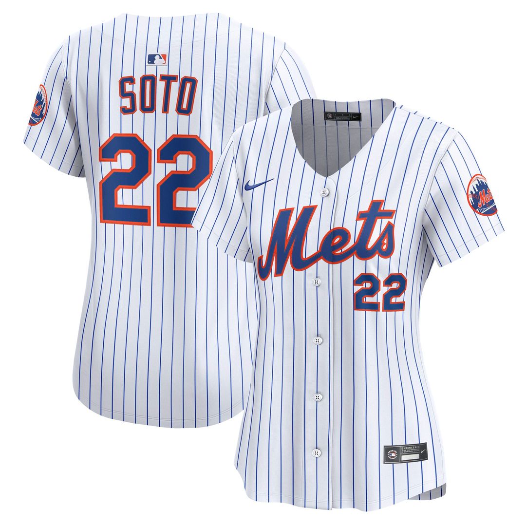 Juan Soto New York Mets Women's Home Limited Jersey - White