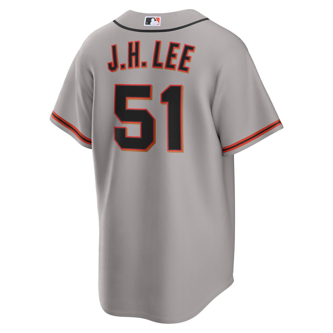 Jung Hoo Lee San Francisco Giants Road Replica Jersey - Gray
