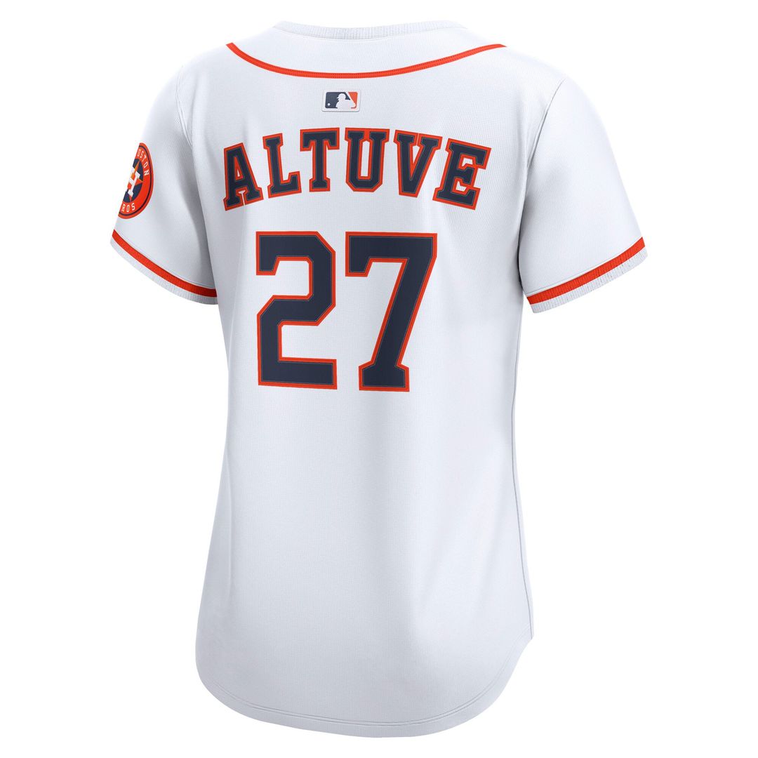 Jose Altuve Houston Astros Women's Home Limited Player Jersey - White