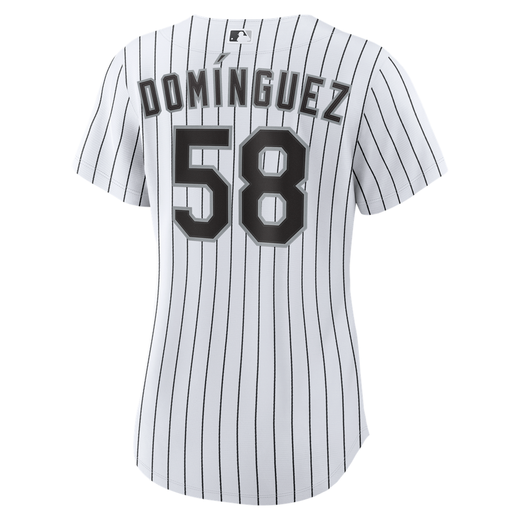 Seranthony Domínguez Chicago White Sox Women's Home Replica Jersey - White