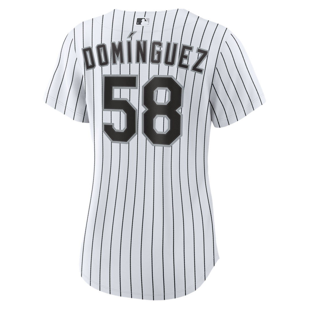 Seranthony Domínguez Chicago White Sox Women's Home Replica Jersey - White