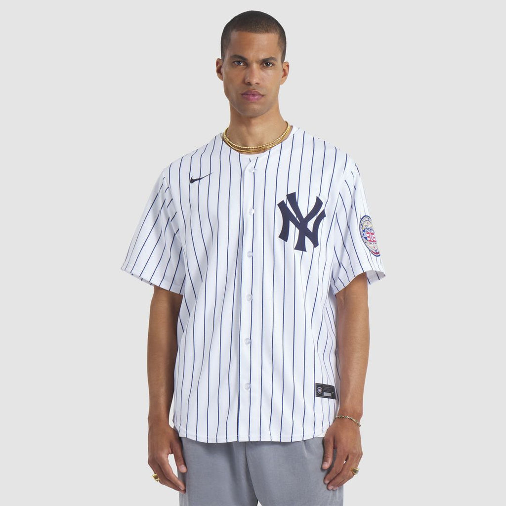 CC Sabathia New York Yankees 2025 Baseball Hall of Fame Name & Number Retired Replica Jersey - White