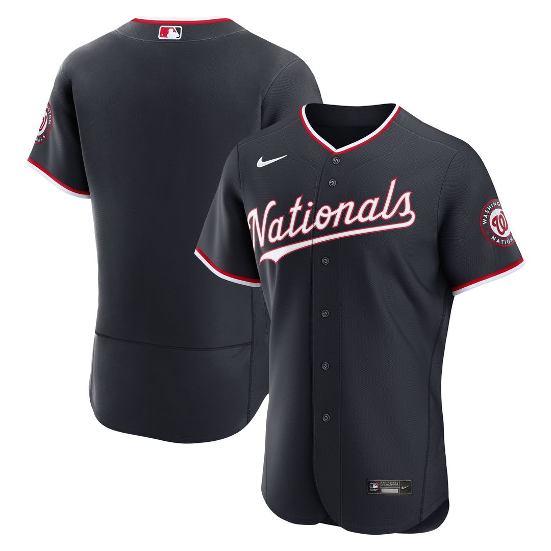 Washington Nationals Home Authentic Jersey - White