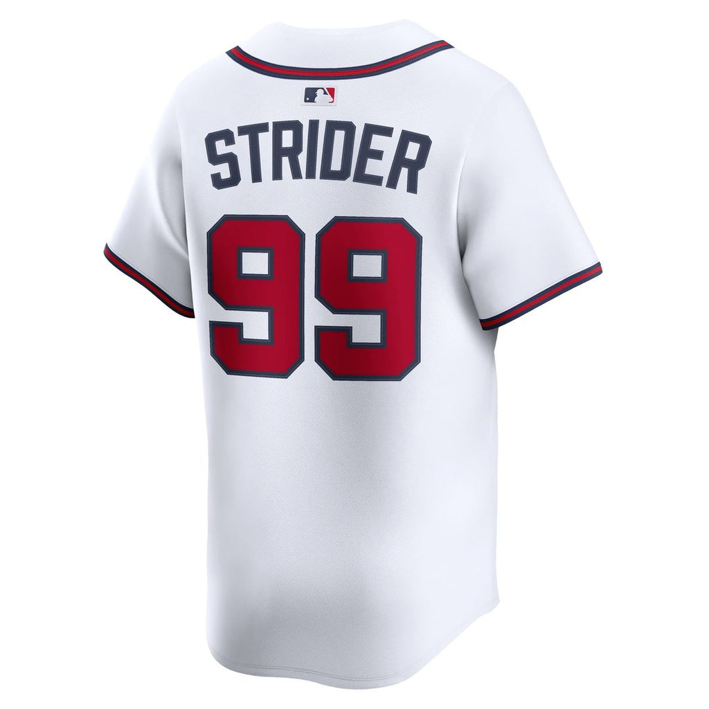 Spencer Strider Atlanta Braves Home Limited Player Jersey - White