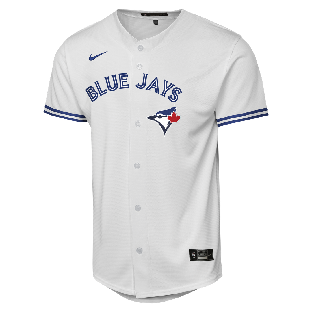Ernie Clement Toronto Blue Jays Youth Home Baseline Jersey - White