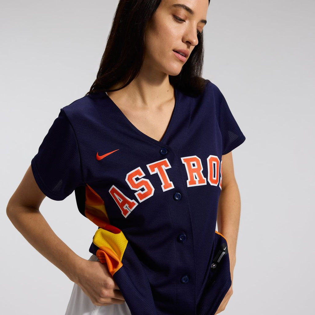 Jose Altuve Houston Astros Women's Alternate Replica Player Jersey - Navy