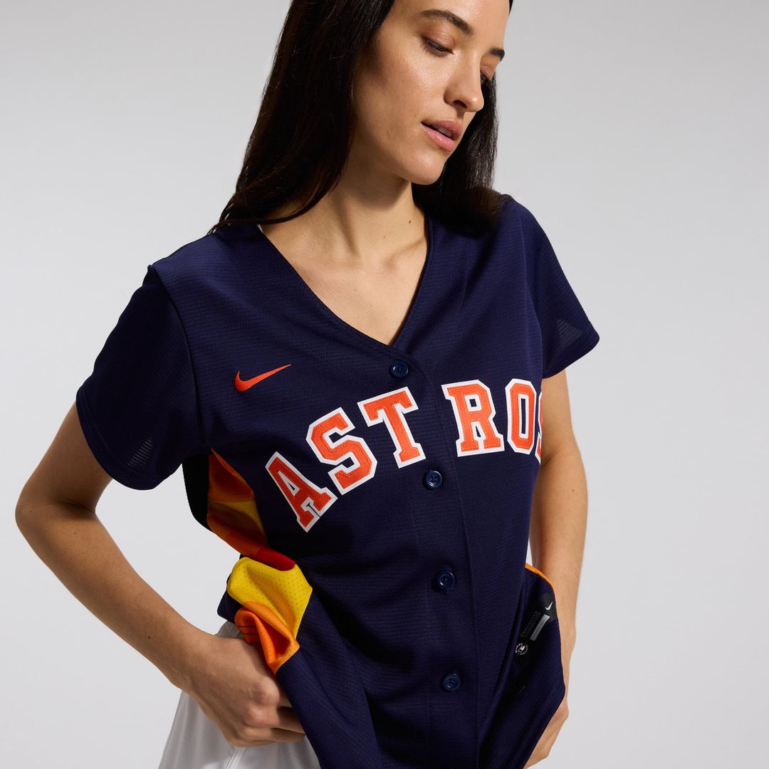 Jose Altuve Houston Astros Women's Alternate Replica Player Jersey - Navy