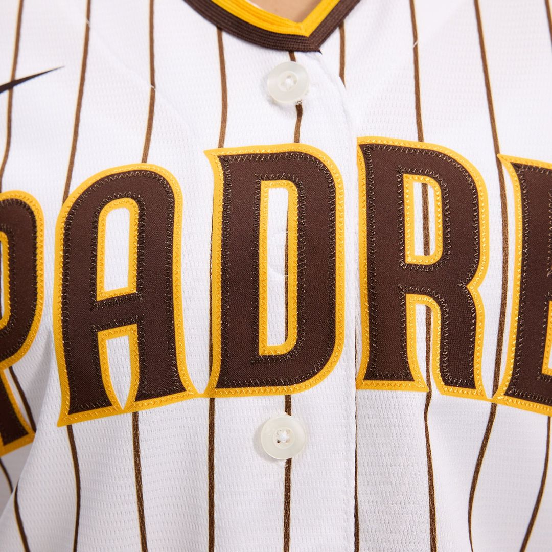 San Diego Padres Women's Home Replica Team Jersey - White