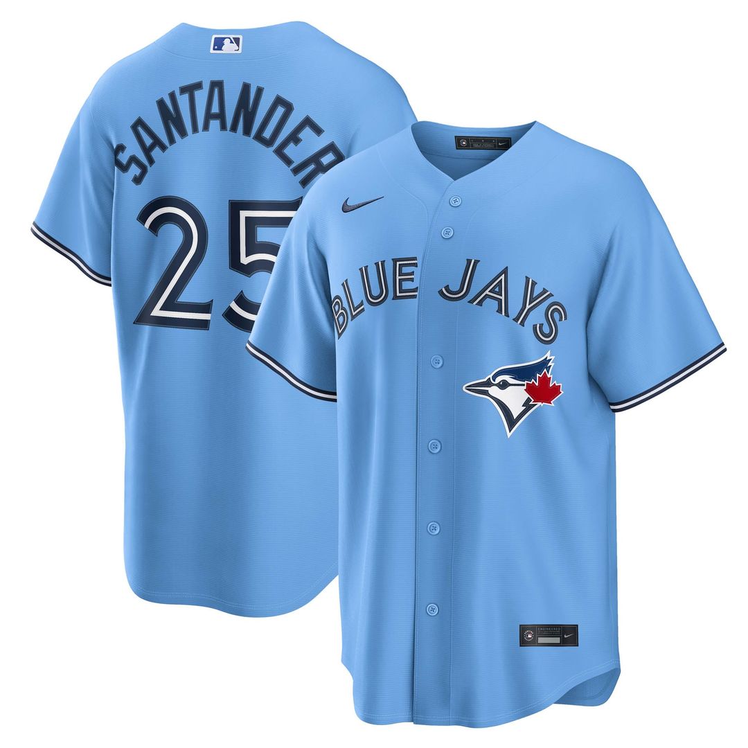 Anthony Santander Toronto Blue Jays Road Replica Jersey - Gray