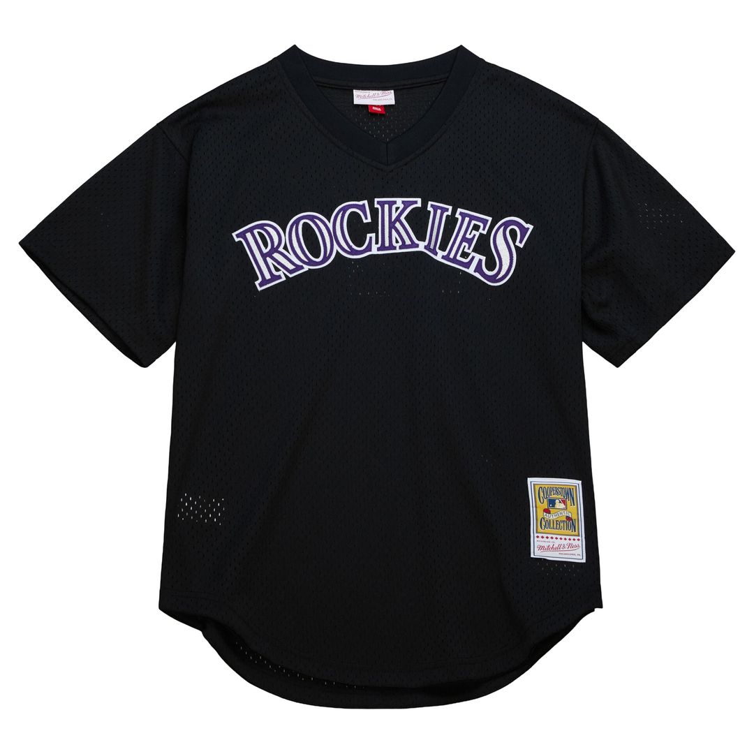 Todd Helton Colorado Rockies Authentic Batting Practice Jersey - Black