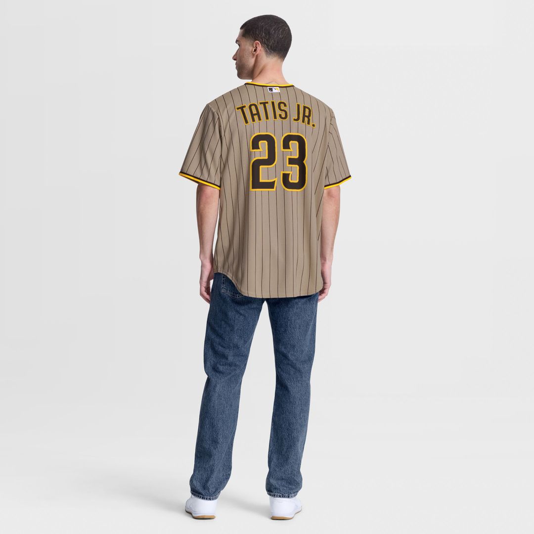 Fernando Tatis Jr. San Diego Padres Alternate Replica Jersey - Sand