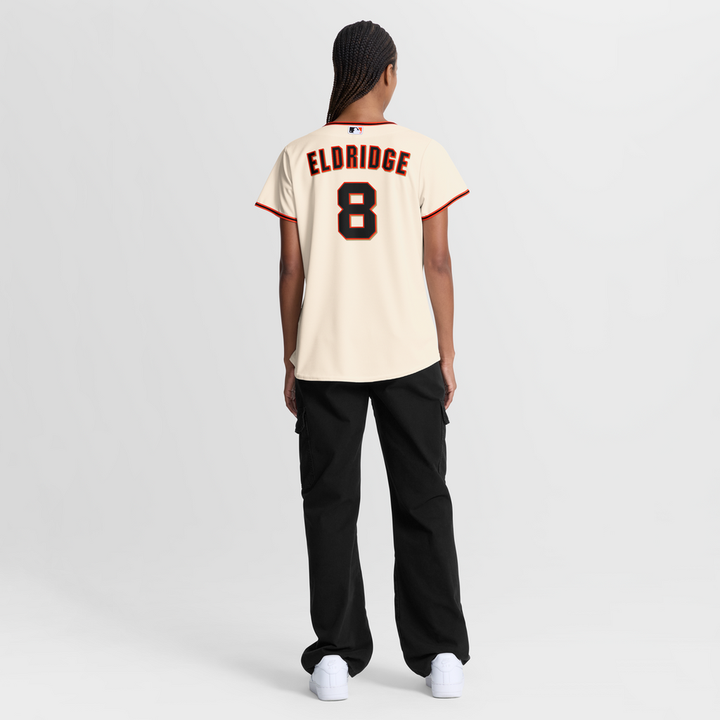 Bryce Eldridge San Francisco Giants Women's Home Replica Jersey - Cream