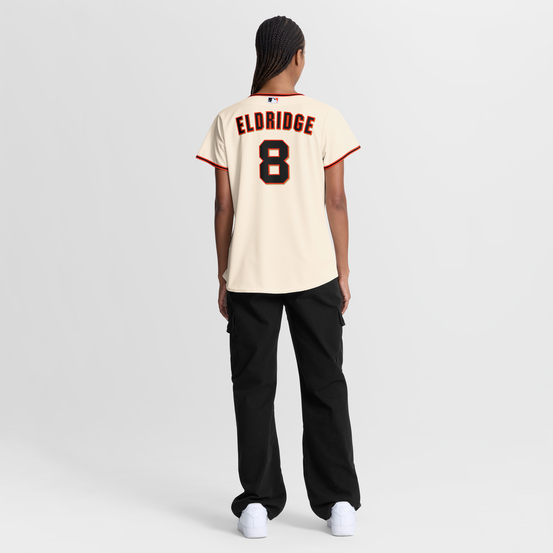 Bryce Eldridge San Francisco Giants Women's Home Replica Jersey - Cream