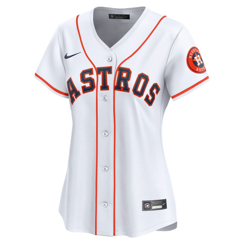 Houston Astros Women's Home Replica Team Jersey - White