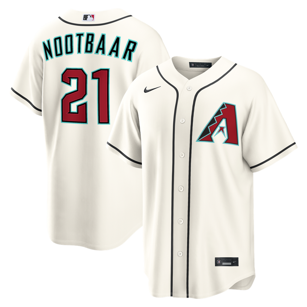 Lars Nootbaar Arizona Diamondbacks Home Replica Jersey - Cream