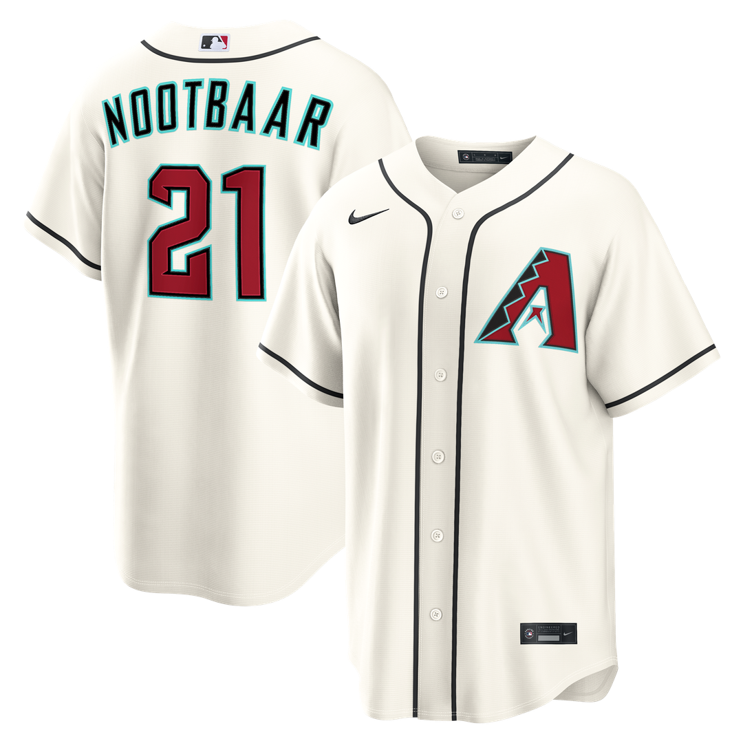 Lars Nootbaar Arizona Diamondbacks Home Replica Jersey - Cream