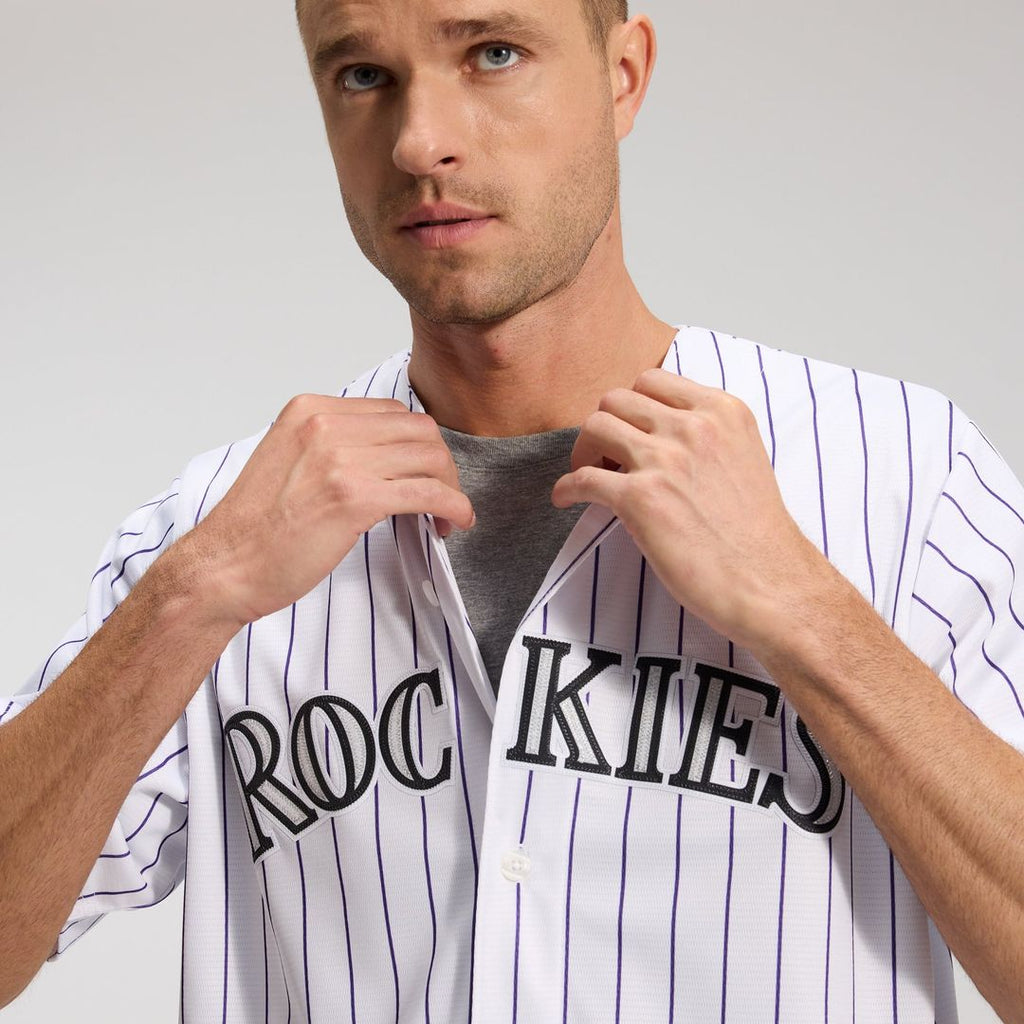 Colorado Rockies Alternate Replica Team Jersey - Purple