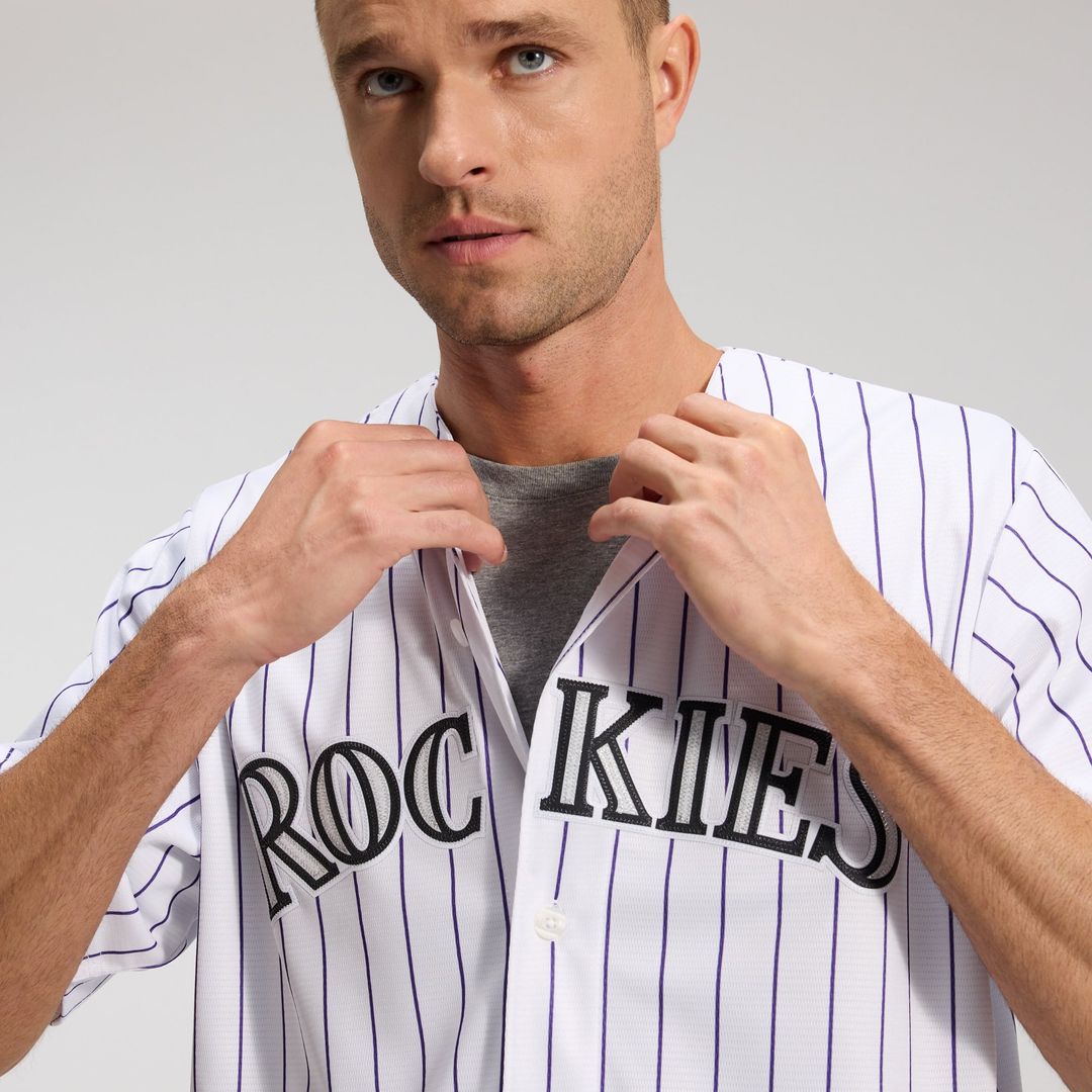 Colorado Rockies Alternate Replica Team Jersey - Purple