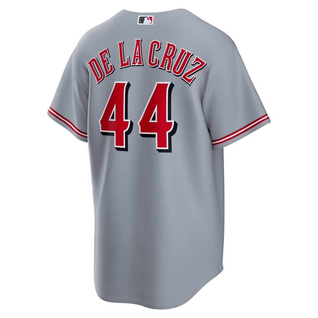 Elly De La Cruz Cincinnati Reds Road Replica Jersey - Gray