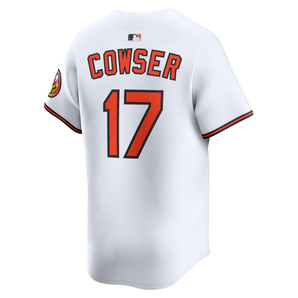 Colton Cowser Baltimore Orioles Home Limited Player Jersey - White