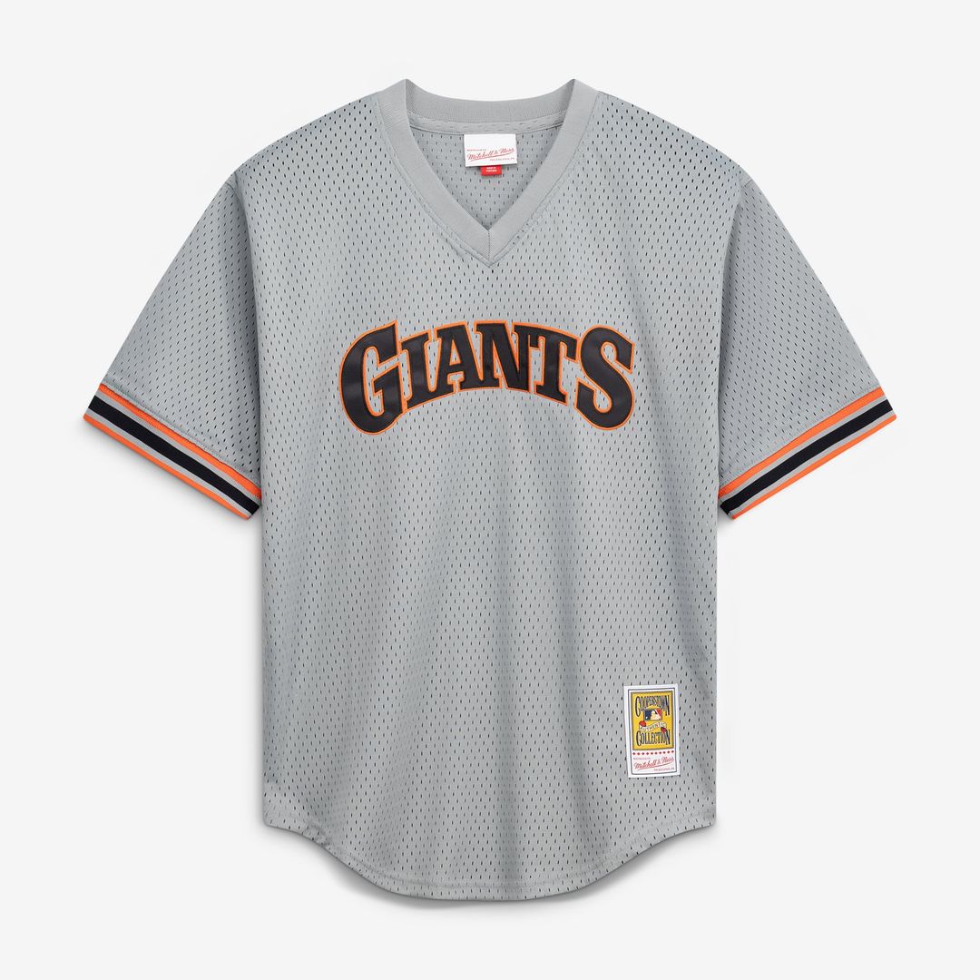 Will Clark San Francisco Giants Authentic Batting Practice Jersey - Gray