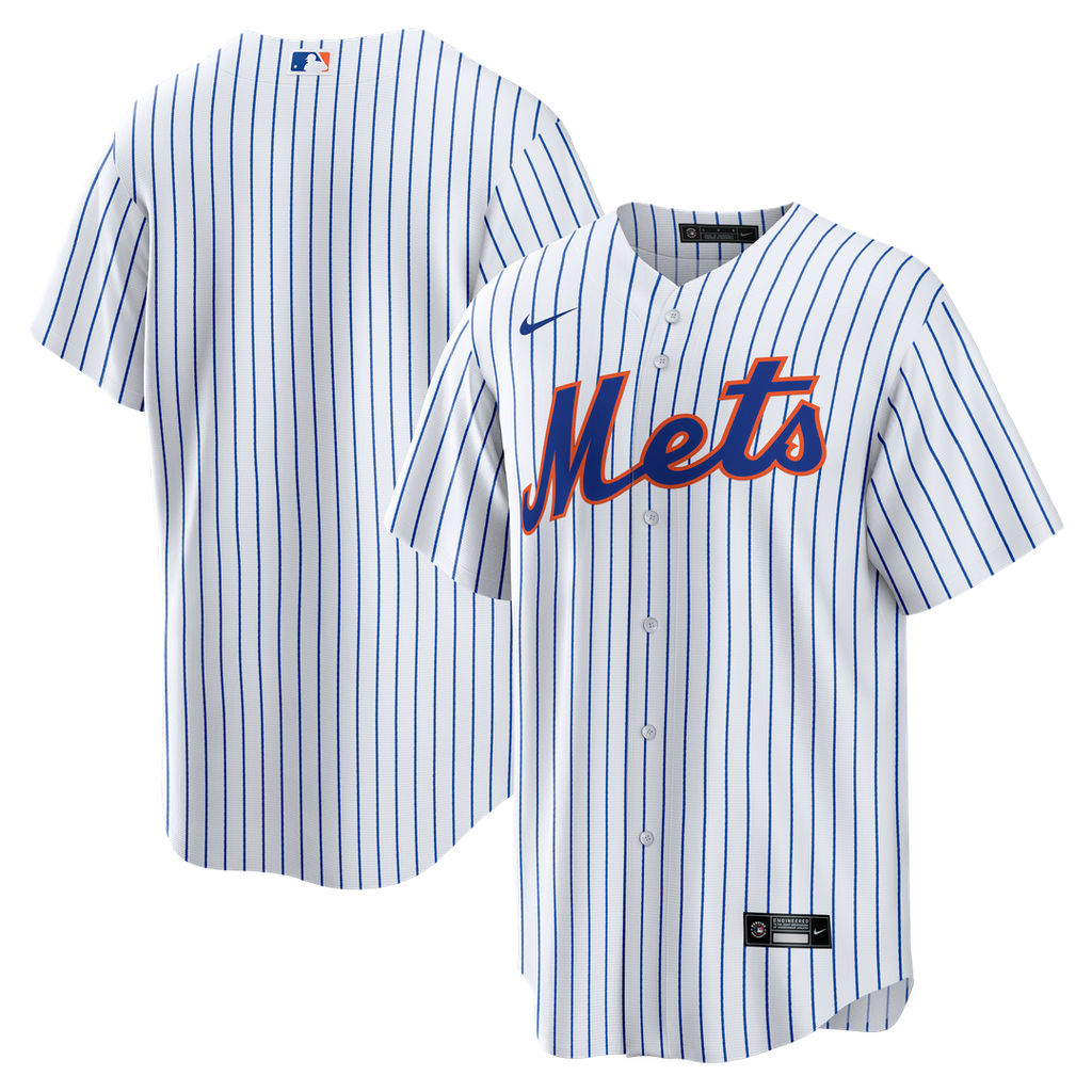 New York Mets Home Big & Tall Replica Jersey - White