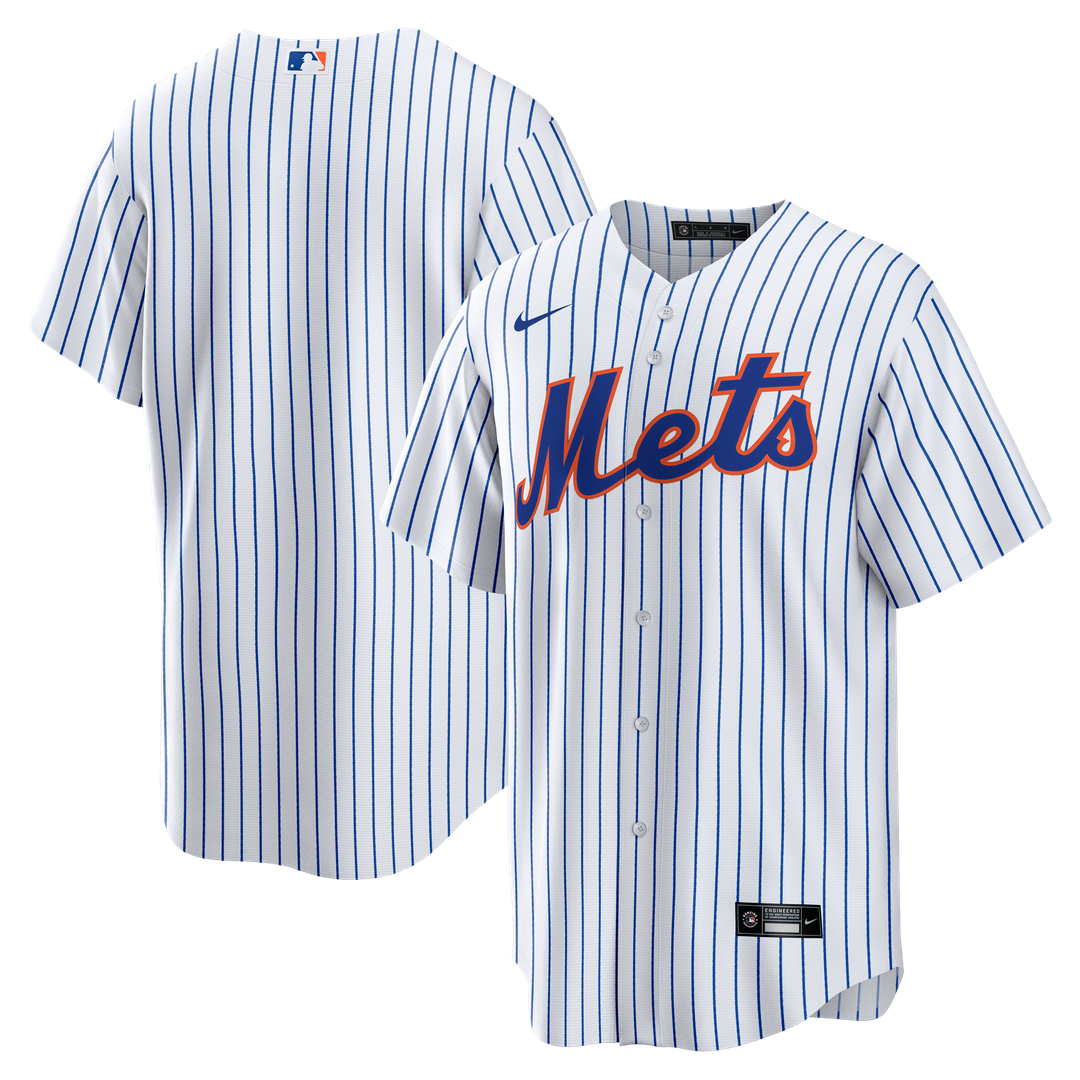 New York Mets Home Big & Tall Replica Jersey - White