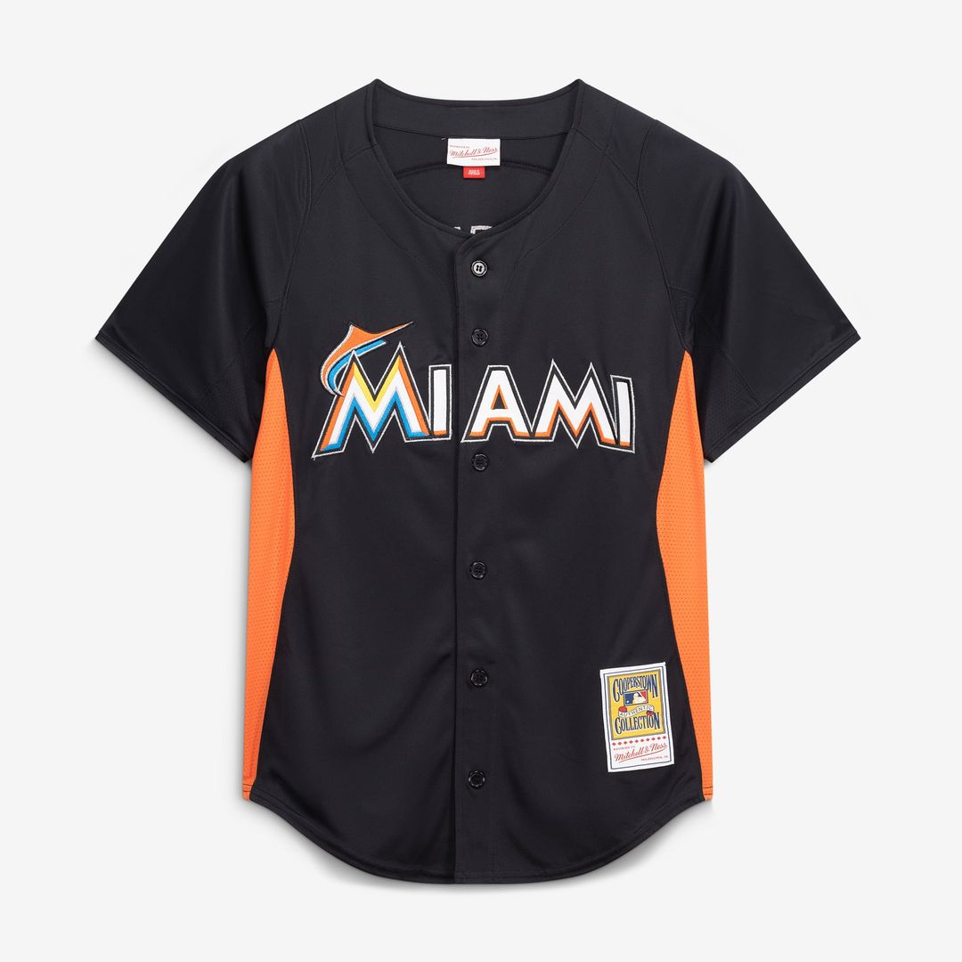 Jose Fernandez Miami Marlins Authentic Batting Practice Jersey - Black