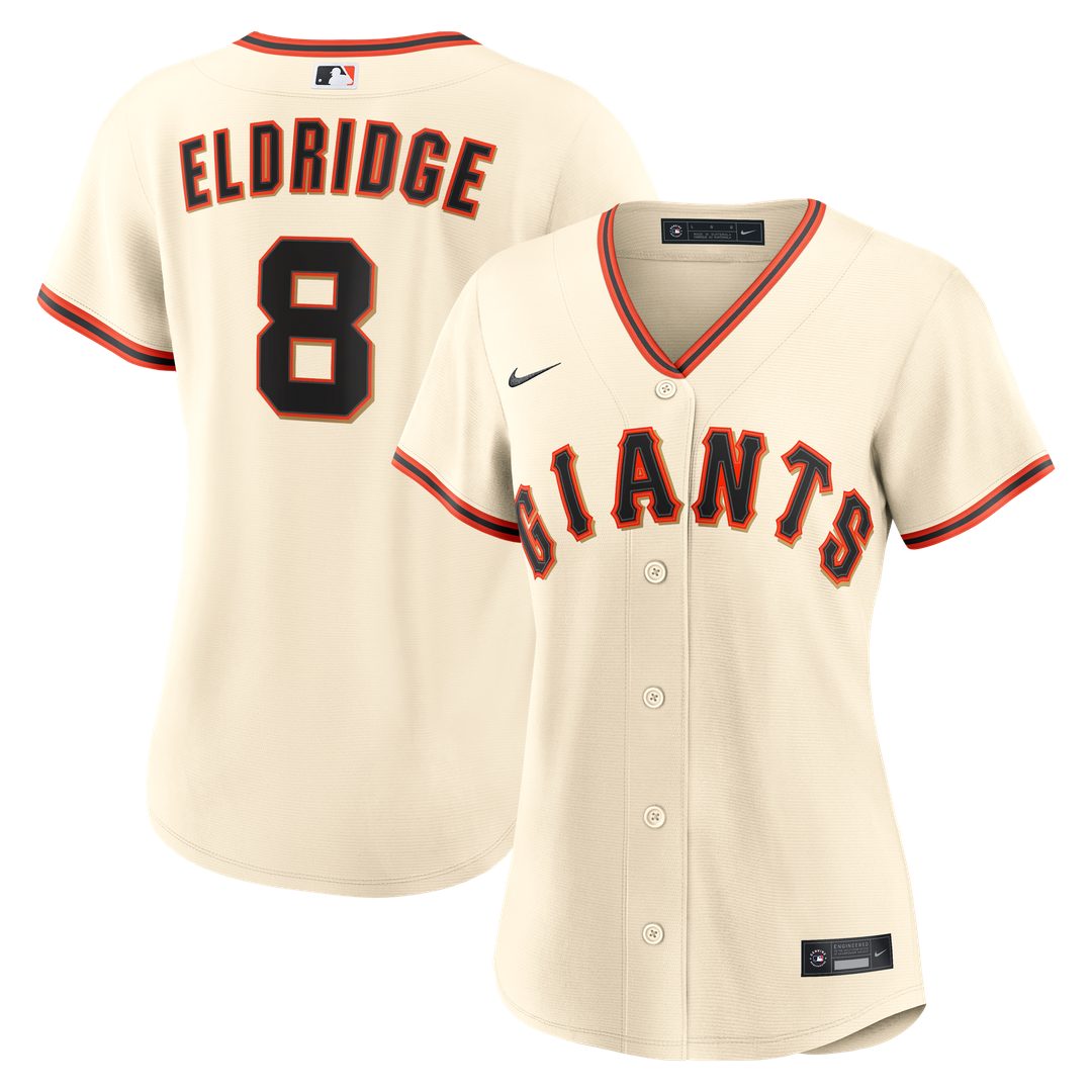 Bryce Eldridge San Francisco Giants Women's Home Replica Jersey - Cream
