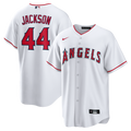 Reggie Jackson Los Angeles Angels Home Retired Player Replica Jersey - White