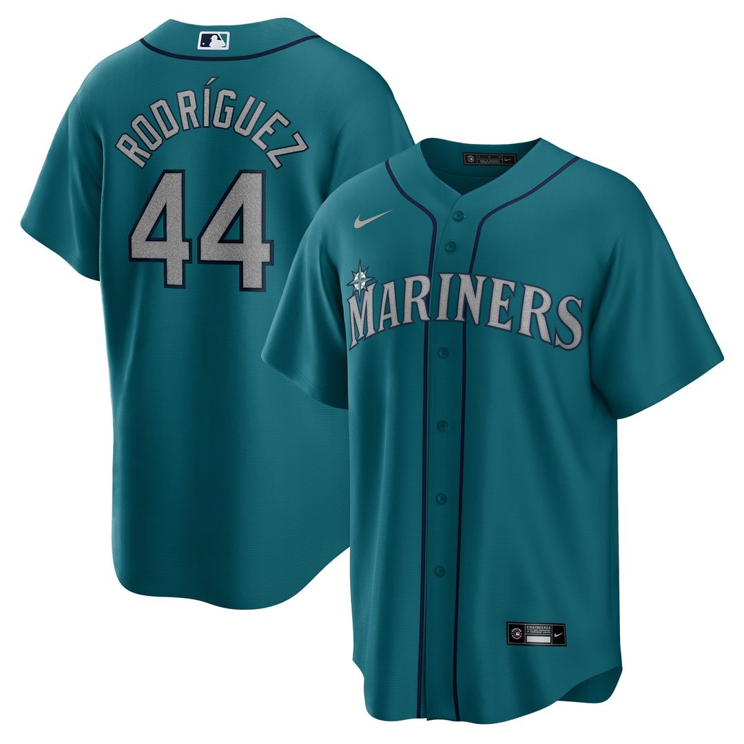 Julio Rodríguez Seattle Mariners Official Replica Player Jersey - Teal