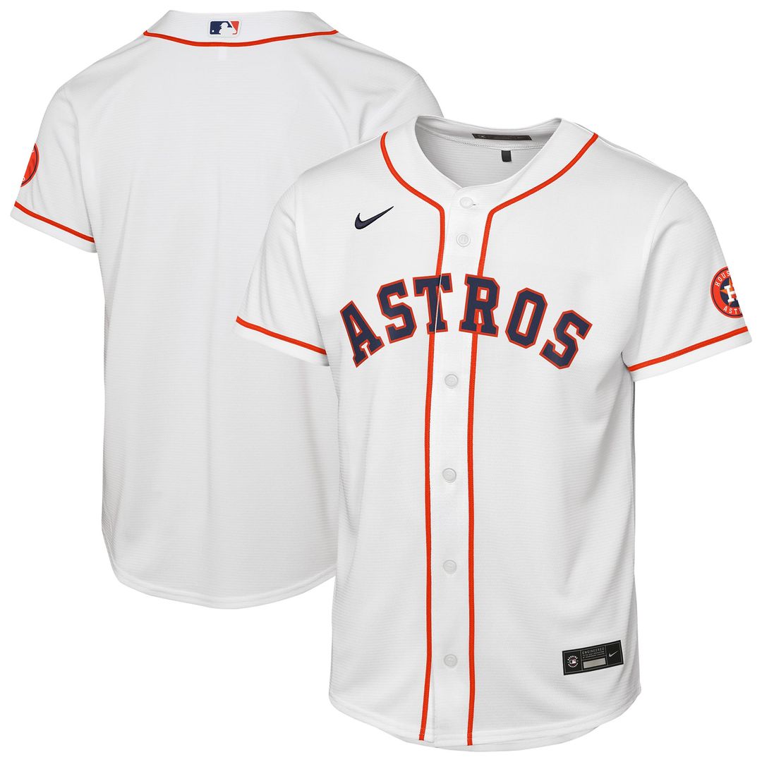 Houston Astros Youth Home Stadium Jersey - White