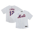 Francisco Lindor New York Mets Toddler Game Jersey - White