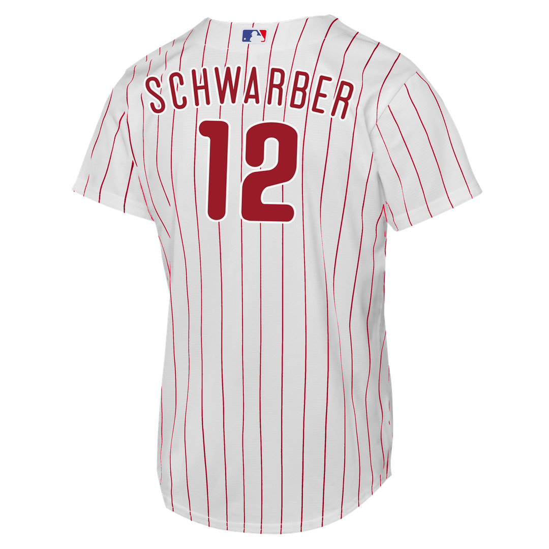 Kyle Schwarber Philadelphia Phillies Youth Home Replica Jersey - White
