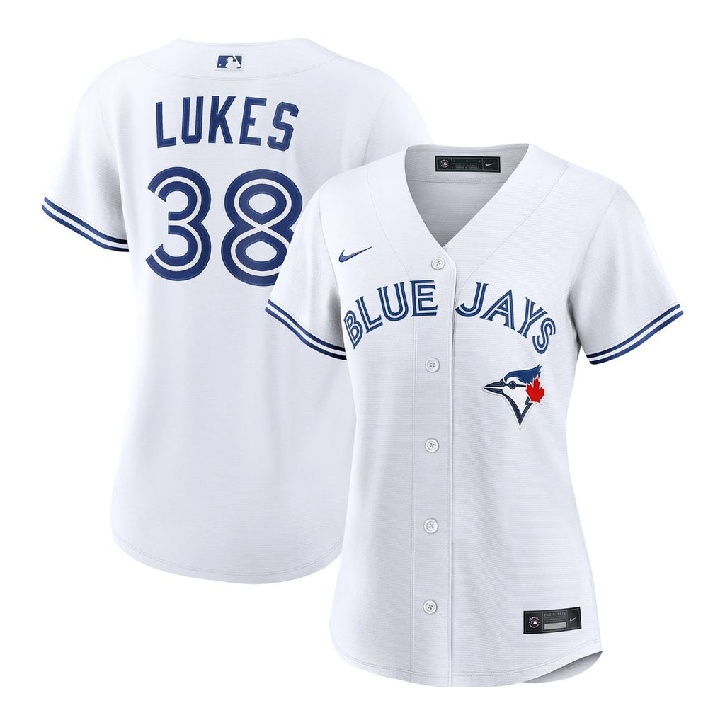 Nathan Lukes Toronto Blue Jays Women's Home Replica Jersey - White