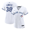 Nathan Lukes Toronto Blue Jays Women's Home Replica Jersey - White