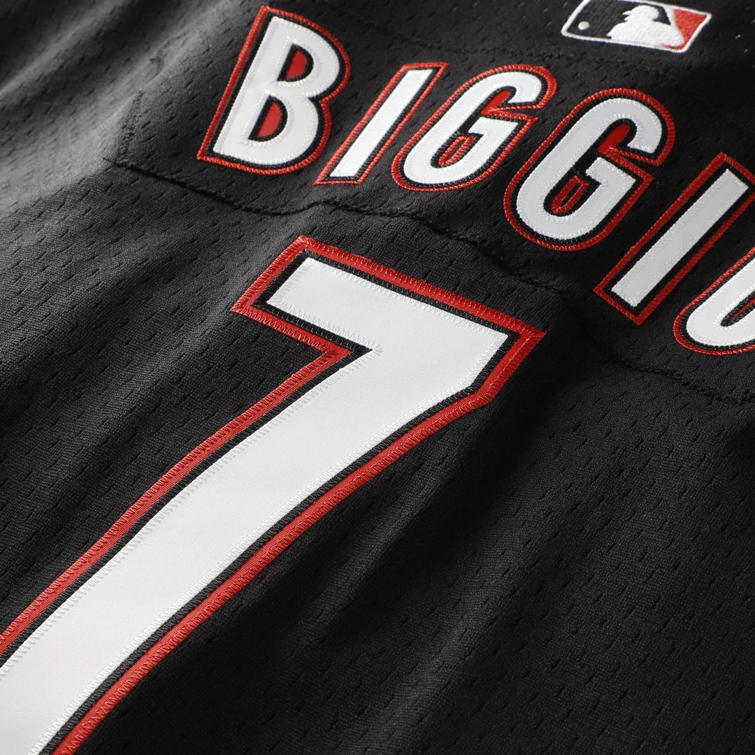 Craig Biggio Houston Astros Authentic Batting Practice Jersey - Black