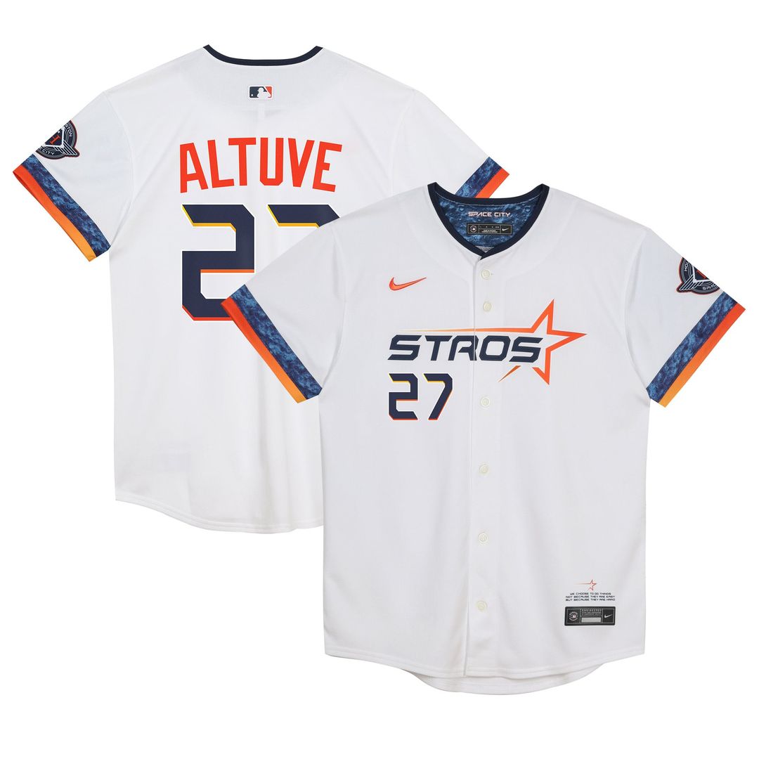 Jose Altuve Houston Astros Preschool 2025 City Connect Limited Player Jersey - White