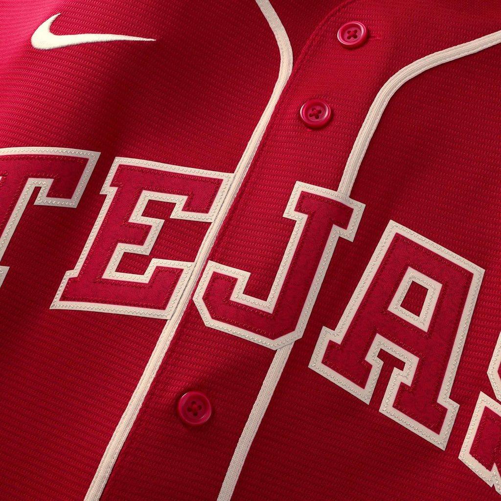 Wyatt Langford Texas Rangers 2026 City Connect Stadium Jersey - Red