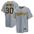 Paul Skenes Pittsburgh Pirates Road Replica Jersey - Gray