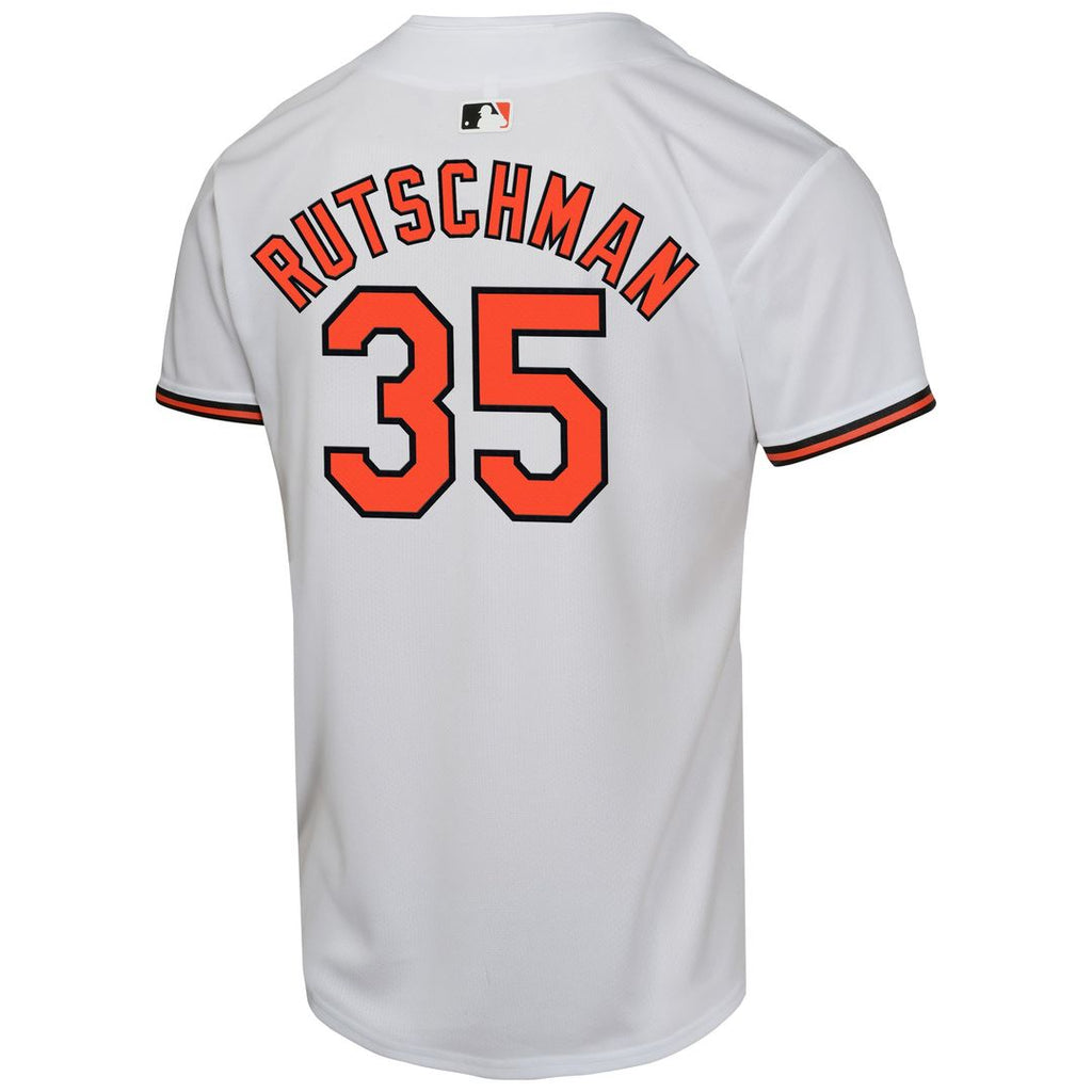 Adley Rutschman Baltimore Orioles Youth Home Game Player Jersey - White