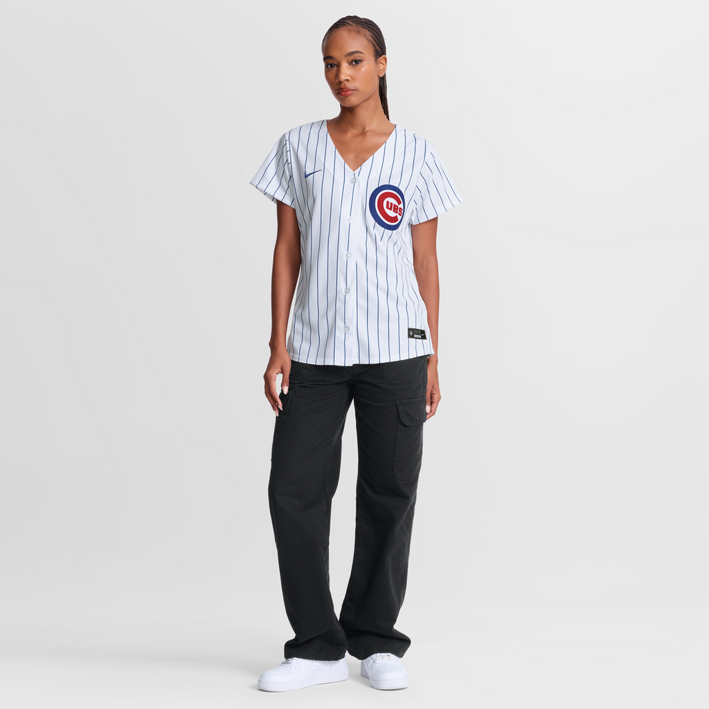 Ian Happ Chicago Cubs Women's Home Replica Jersey - White