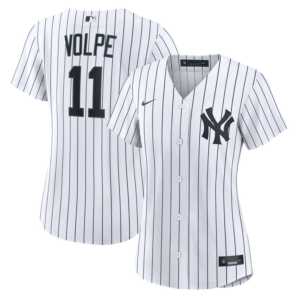 Anthony Volpe New York Yankees Women's Home Replica Jersey - White